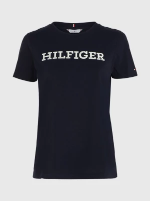 Camiseta Hilfiger Monotype com bordado