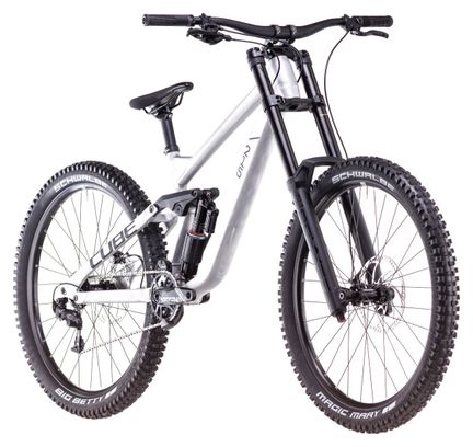 VTT Tout-Suspendu Cube Two15 Pro 27.5 Sram GX DH 7V 27.5'' Argent Rawmetal 2025