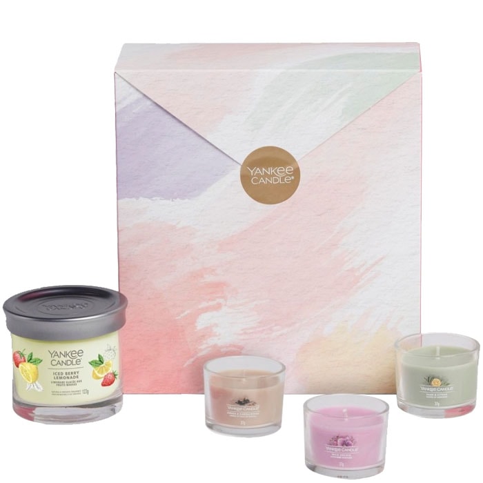 Coffret bougies - Gobelet & votives - 4 produits
