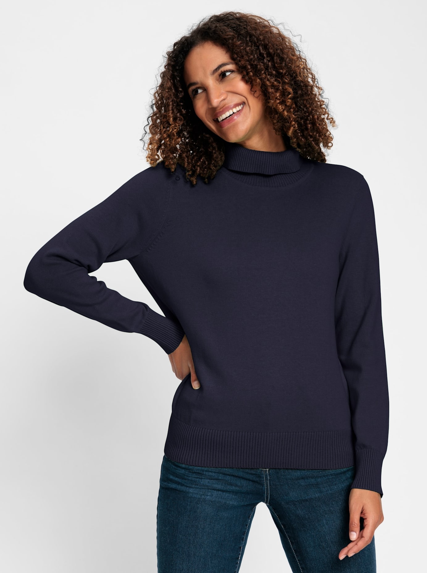 Casual Looks Rollkragenpullover »Pullover«