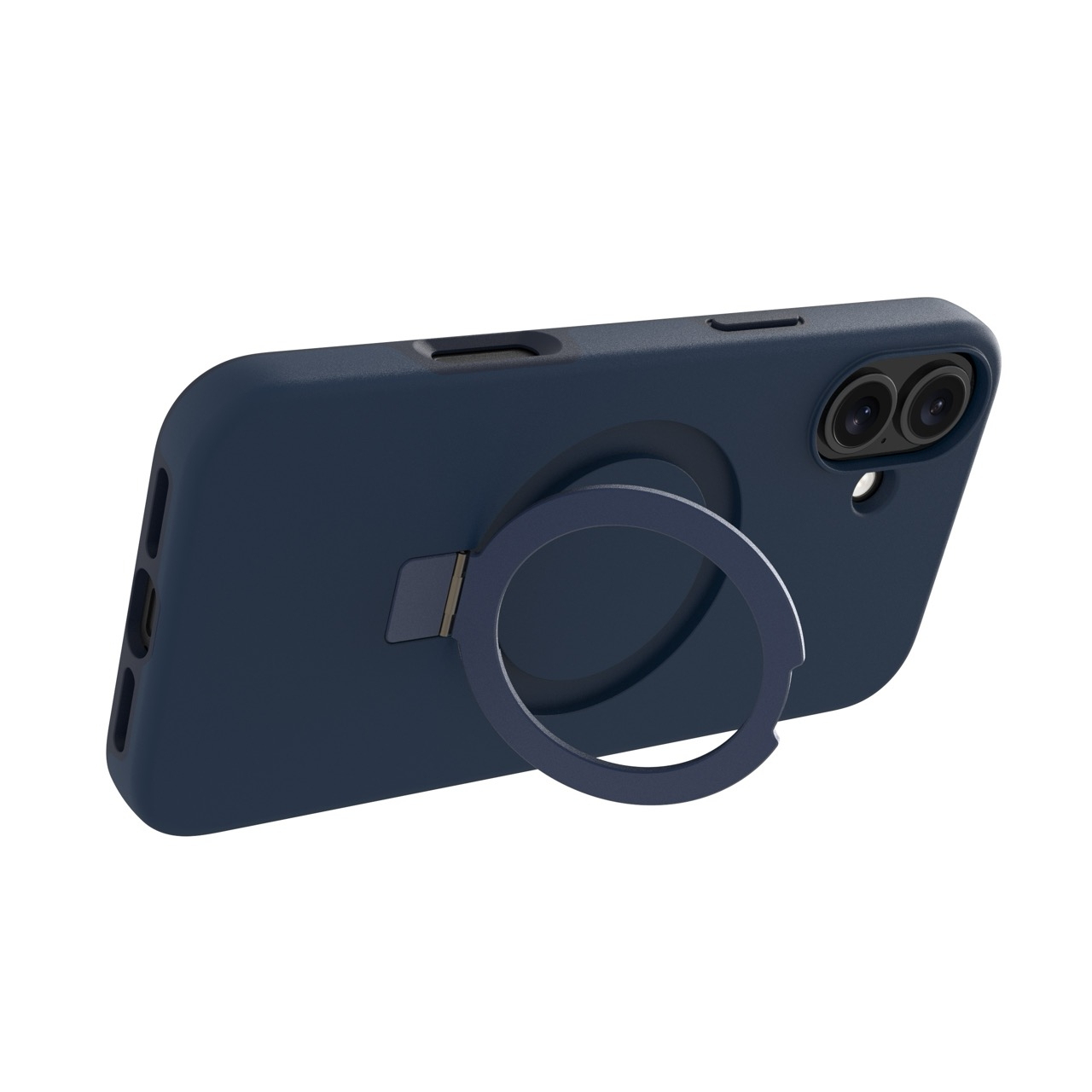 iPhone 16 Hardcase Hülle Clear Case Iceland Ultra D3O MagSafe Recycled (IUK1DABL6291) - Blau