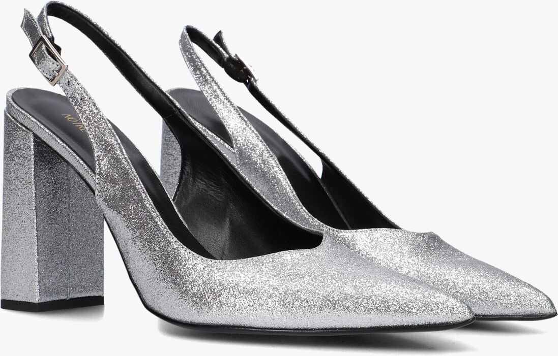 NOTRE-V zilveren notre-v pumps x bo