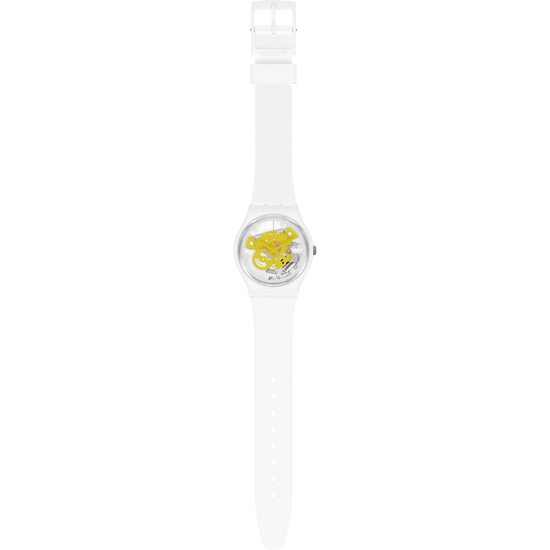 Swatch Original 34 Biosourced Time To Yellow Small