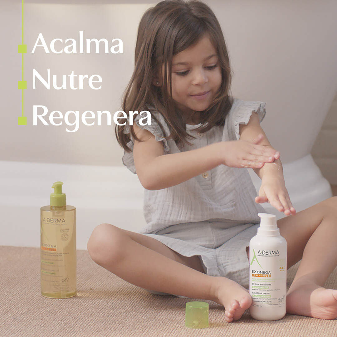 Exomega Control - Creme Emoliente Antiprurido - 400ml