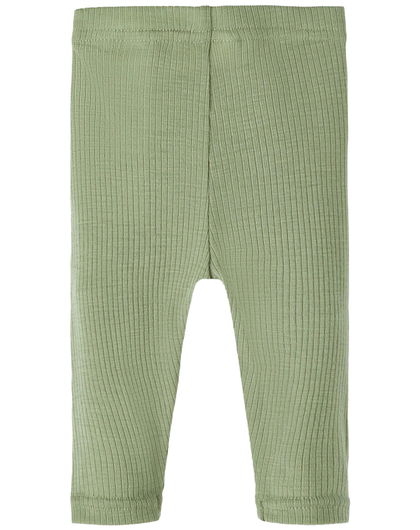 Woll-Leggings NBNFABLE in oil green