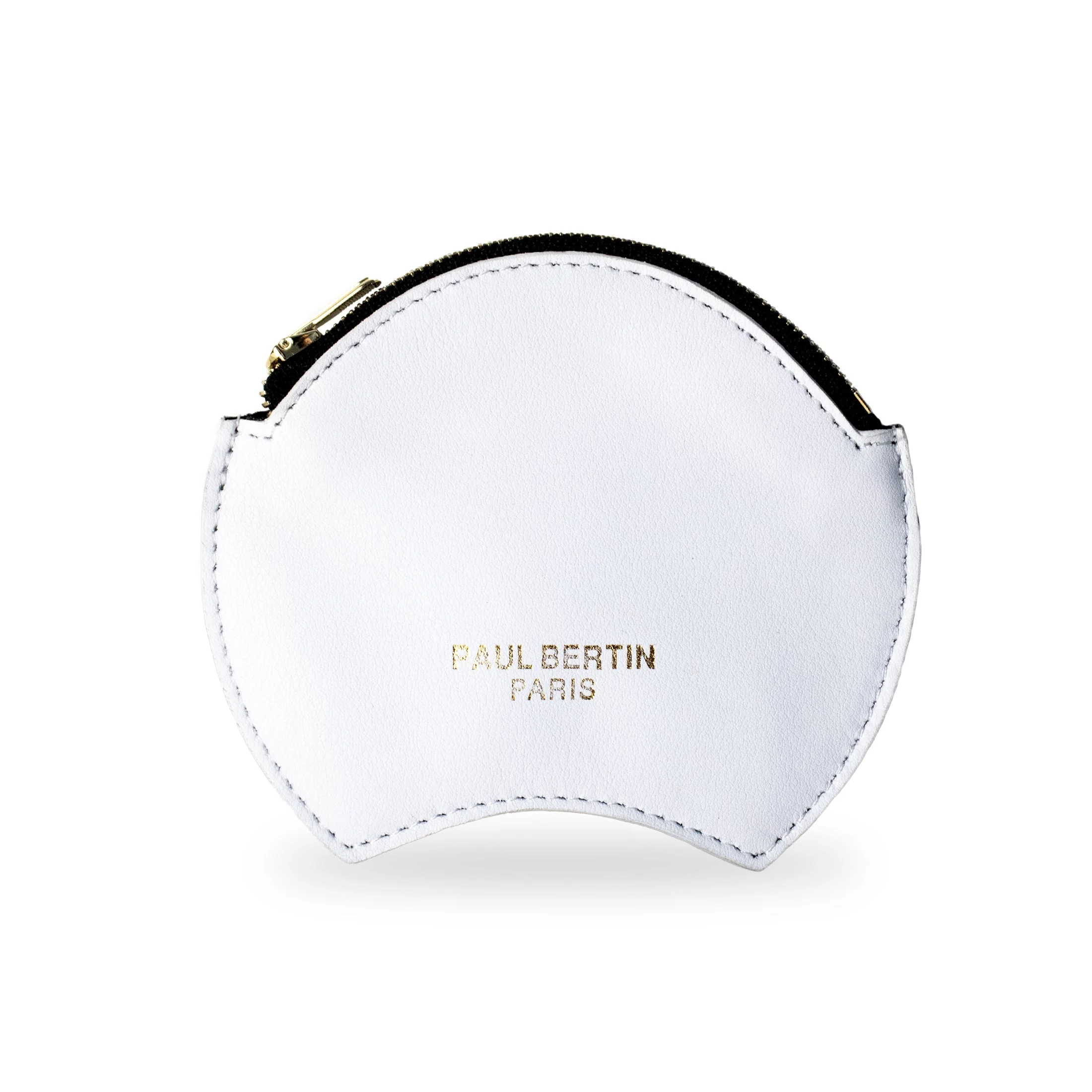 Porte-monnaie en cuir | Blanc