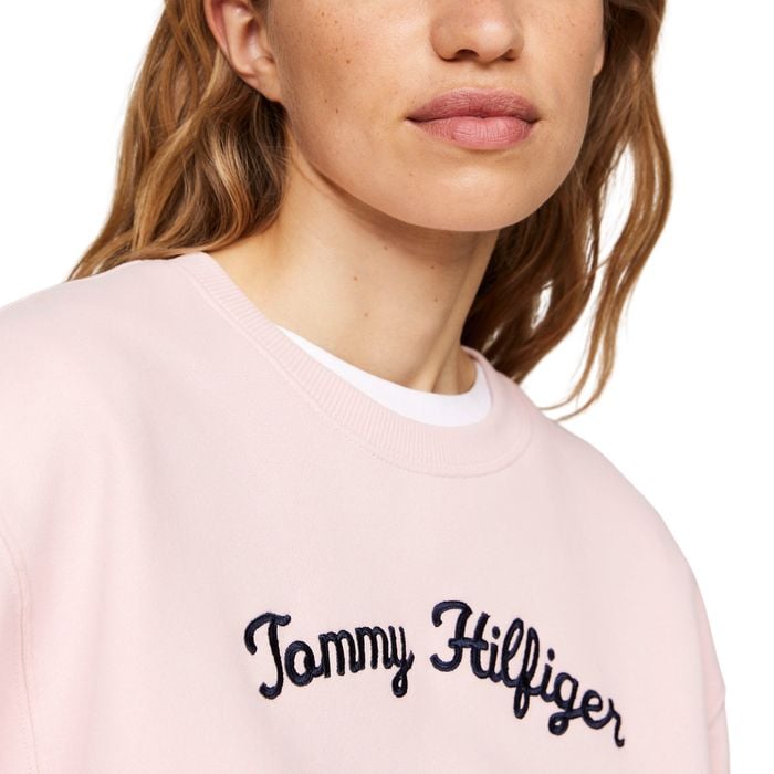 Tommy Hilfiger MDRN Regular Script Logo Crew Sweater Dames