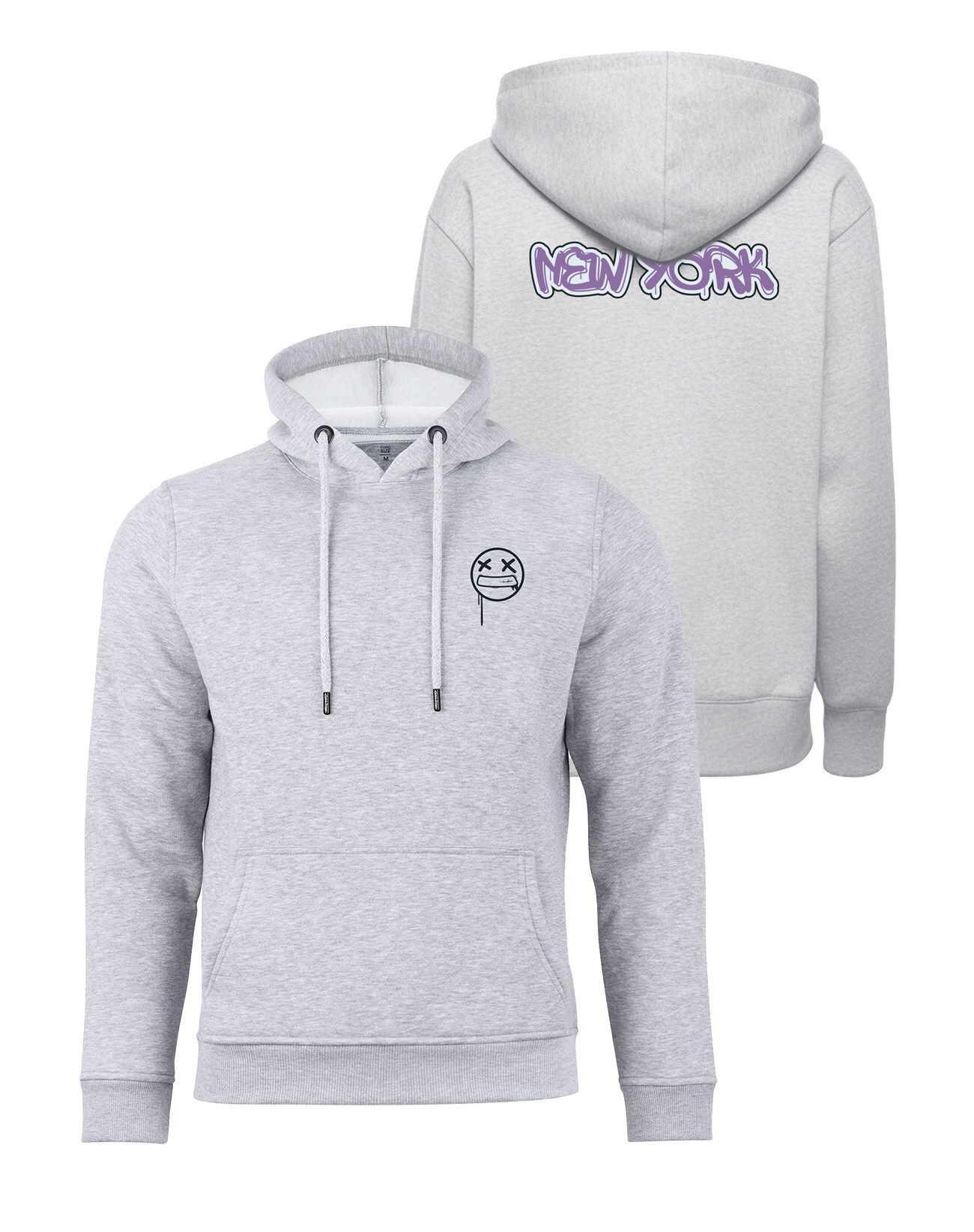 Cotton Prime® Hoodie Street Art New York - Weltenbummler Kollektion