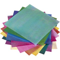 Feuille à plier Crispy Origami Paper points & cristaux