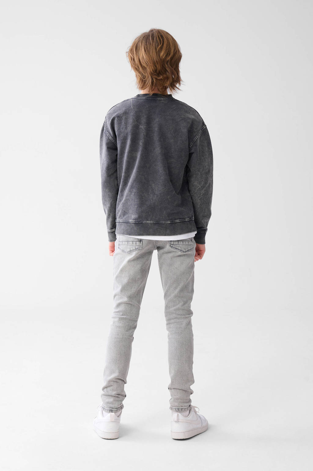 Shoeby tapered fit jeans grey denim