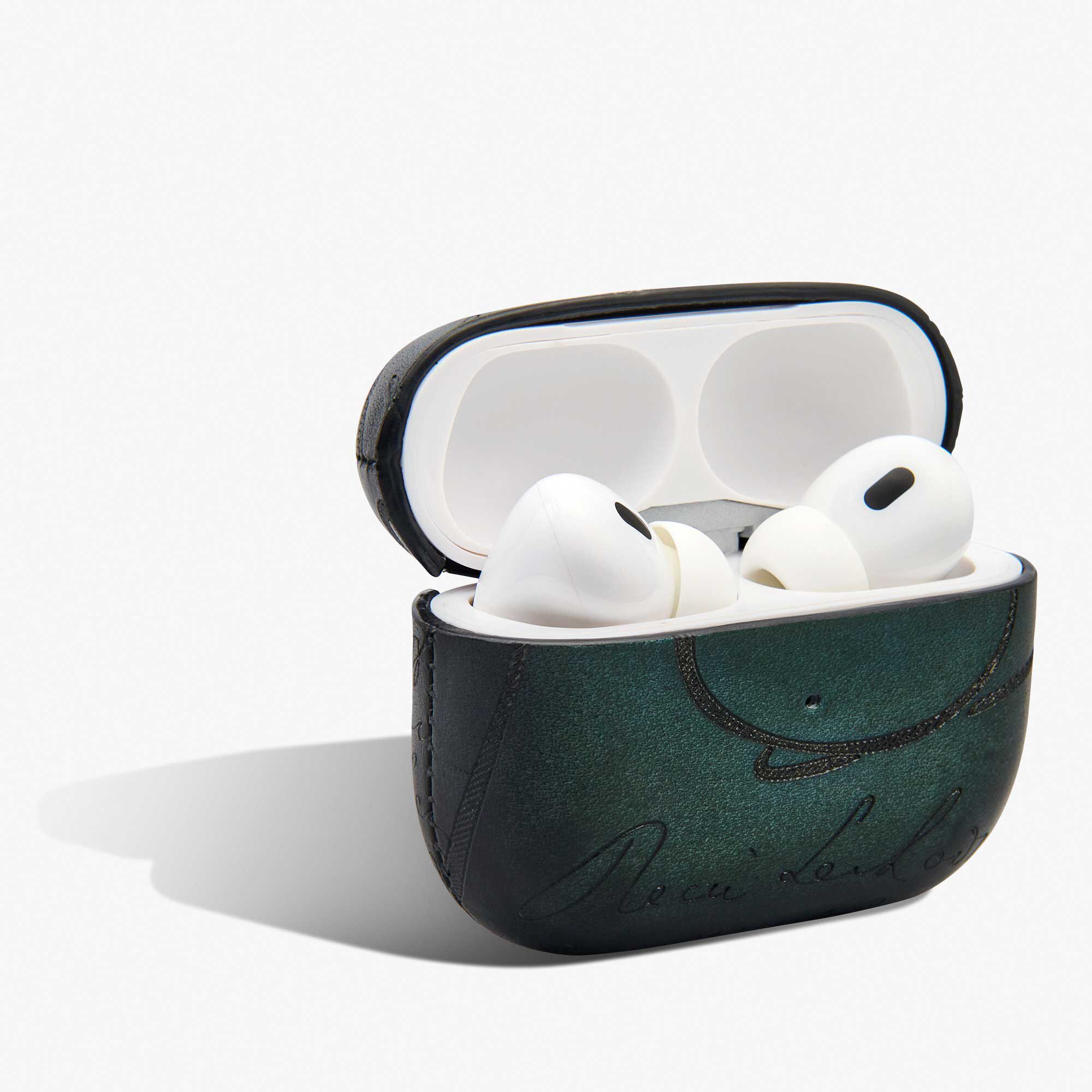 Étui Airpods Pro En Cuir Scritto