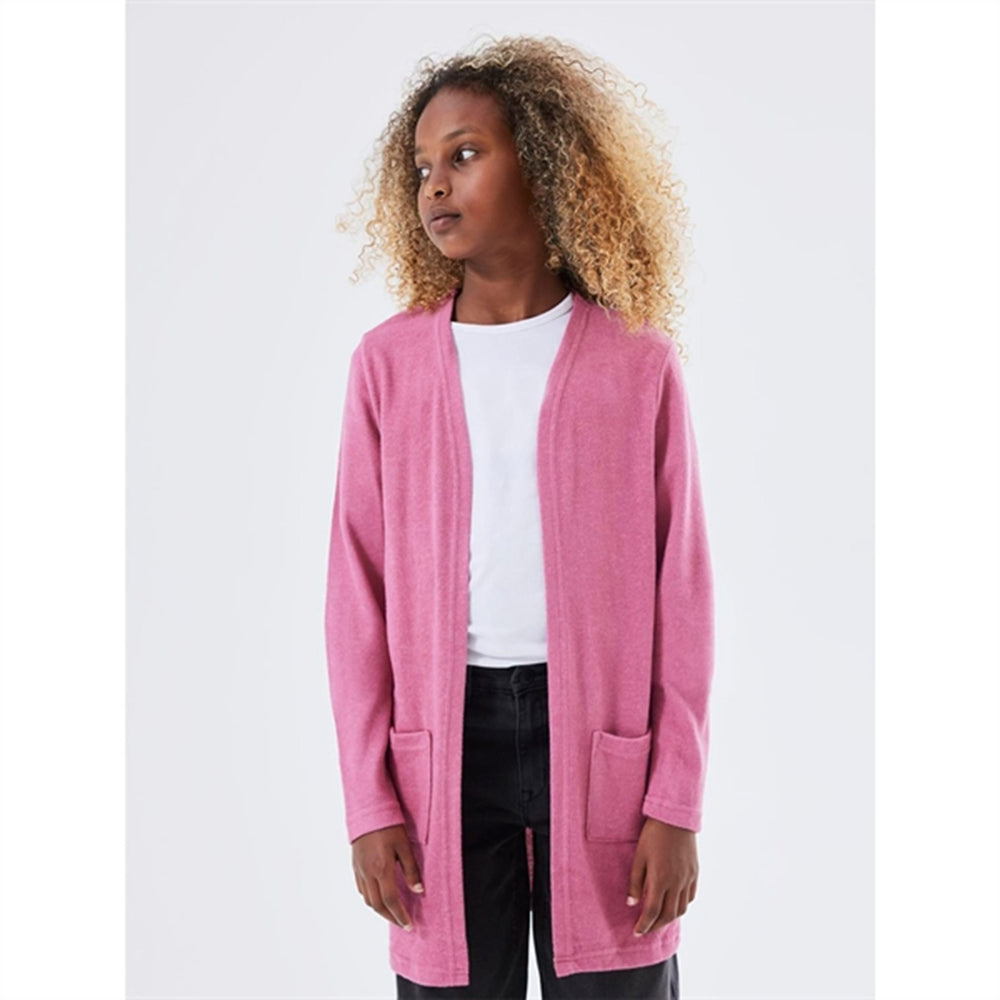 Køb Name it Rose Wine Victi Strik Cardigan Noos