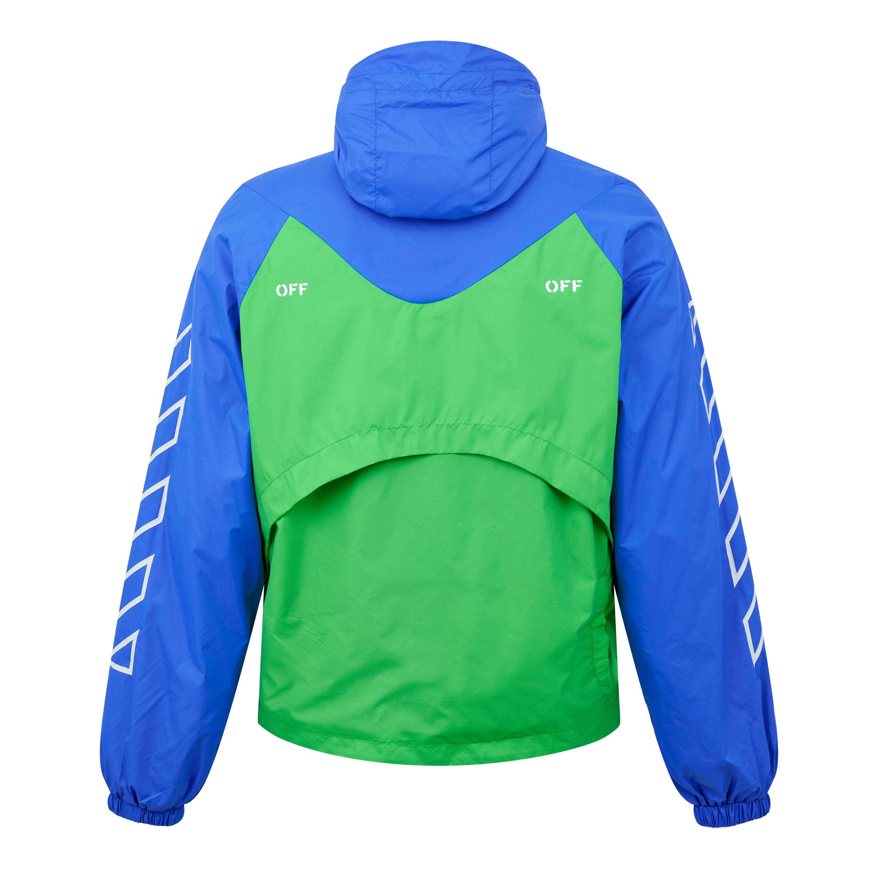 Off White Athlete Off Stamp Running Jacket