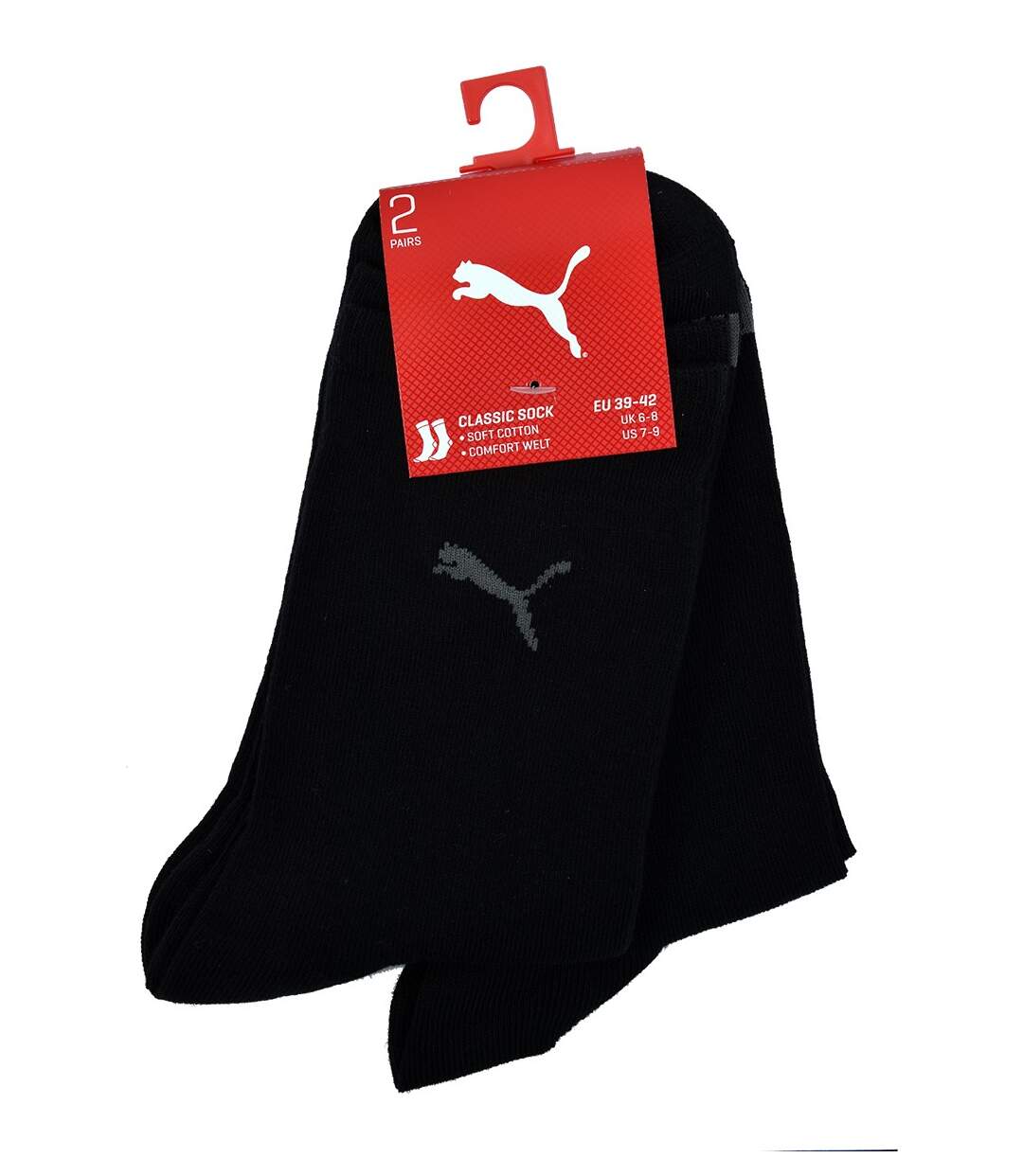 Chaussettes Ville Urbain PUMA Socks CLASSIC Pack de 2 Paires Noir 200 Femme CLASSIC