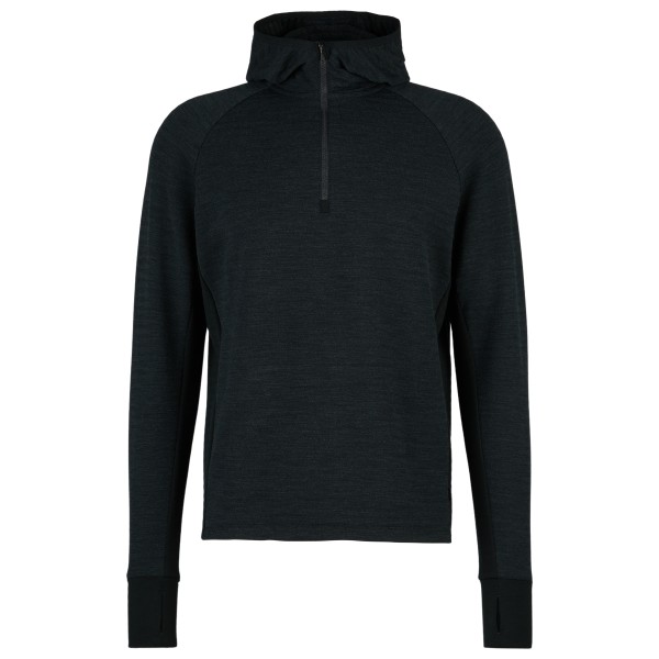 Stoic - MerinoFleece260 FlenSt. Half Zip with Hood - Sweat à capuche en mérinos