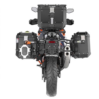 Support valises Givi PL ONE FIT MONOKEY CAM SIDE TREKKER OUTBACK - Noir
