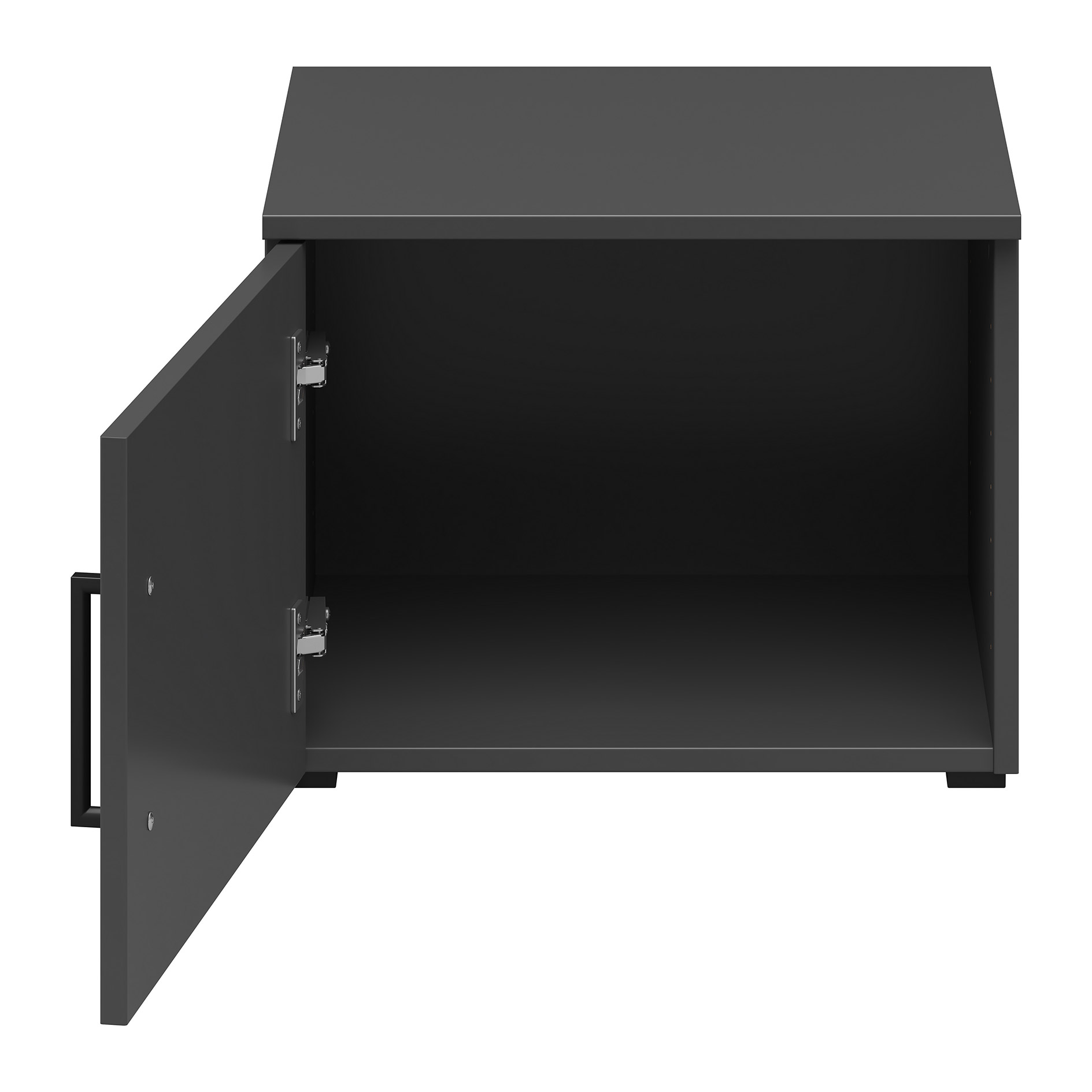 Aufsatzelement - auch hängend verwendbar - anthrazit - Breite 45 cm