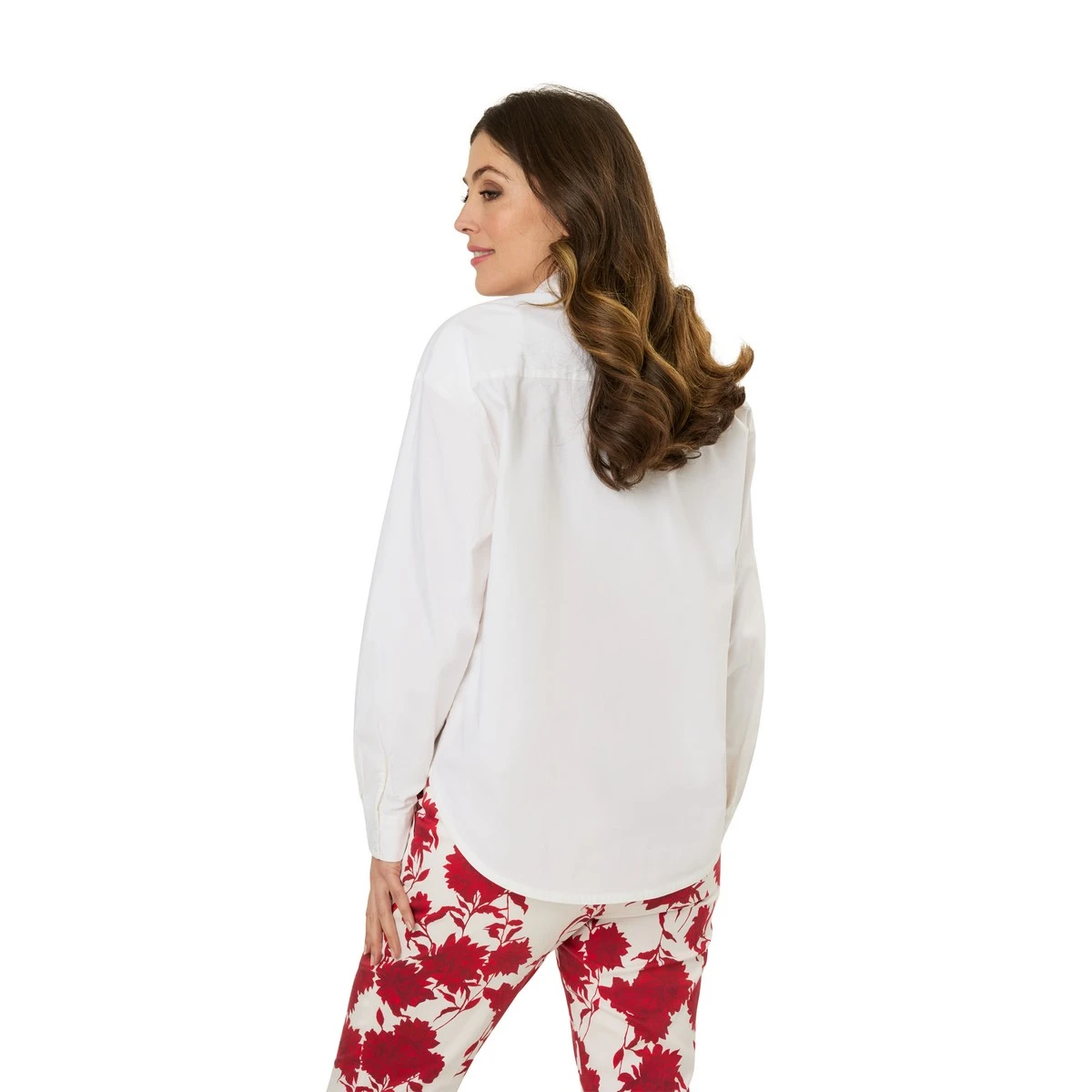 Dames Blouse 25016 blouse uni oversized