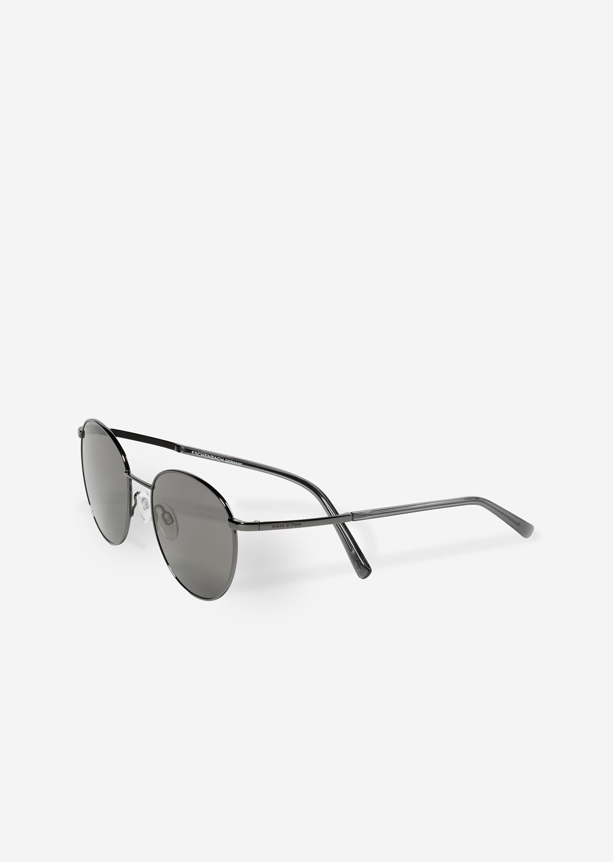 Unisex-Sonnenbrille mit runden Gläsern