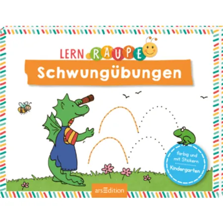 ars Edition Lernraupe – Schwungübungen