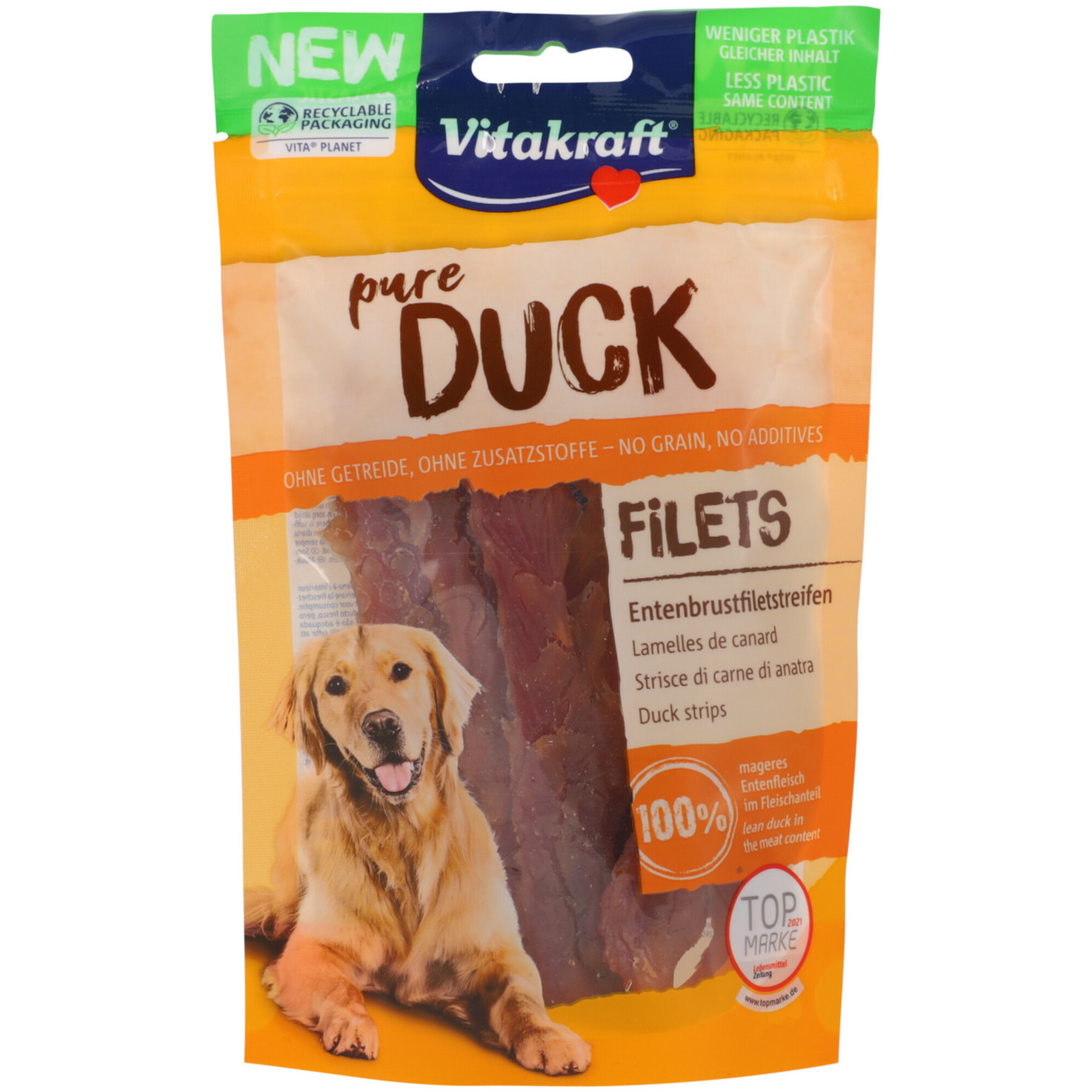 Vitakraft Hundesnack Entenbrustfiletstreifen