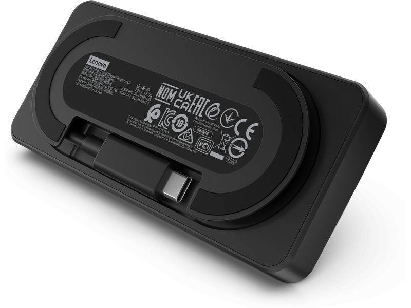 Lenovo Dockingstation USB-C Dual Display Dock USB-C-Reisedock für zwei Displays