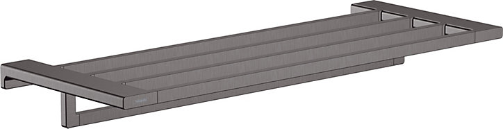 Porte serviettes 4 barres 65 cm gun metal Addstoris Hansgrohe