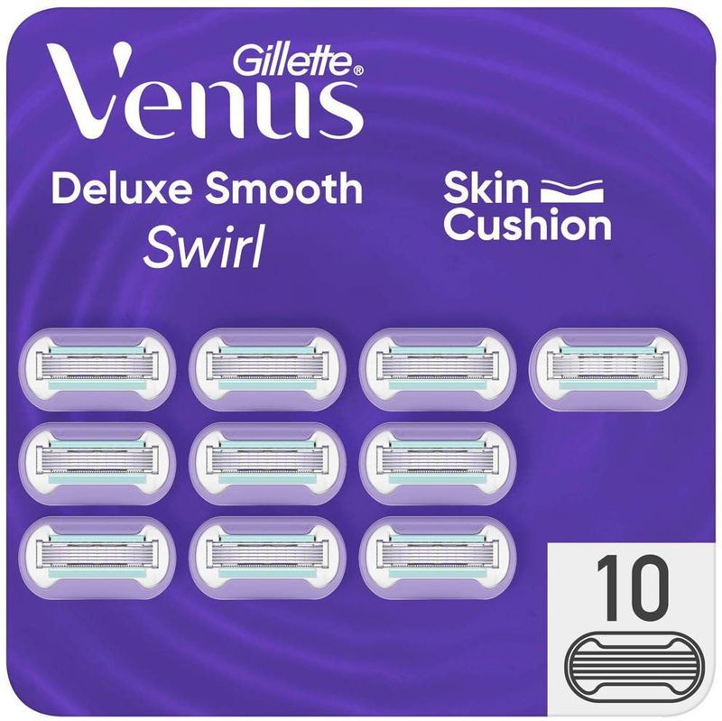 Gillette Venus Scheermesjes Deluxe Smooth Swirl - 10 Navulmesjes