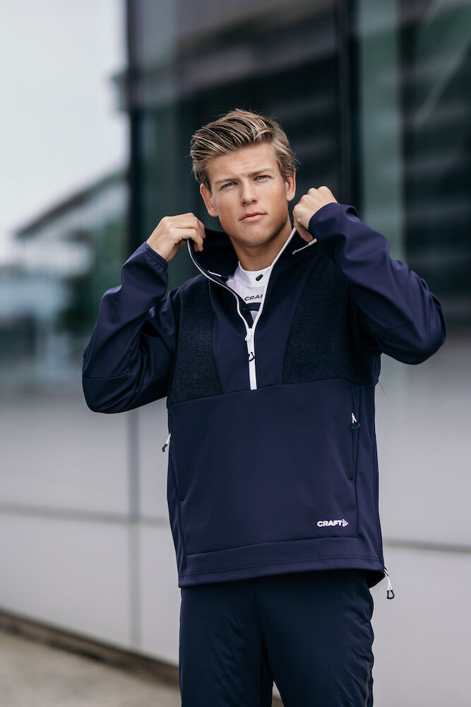 NOR ADV Backcountry Anorak Herre White/Blaze