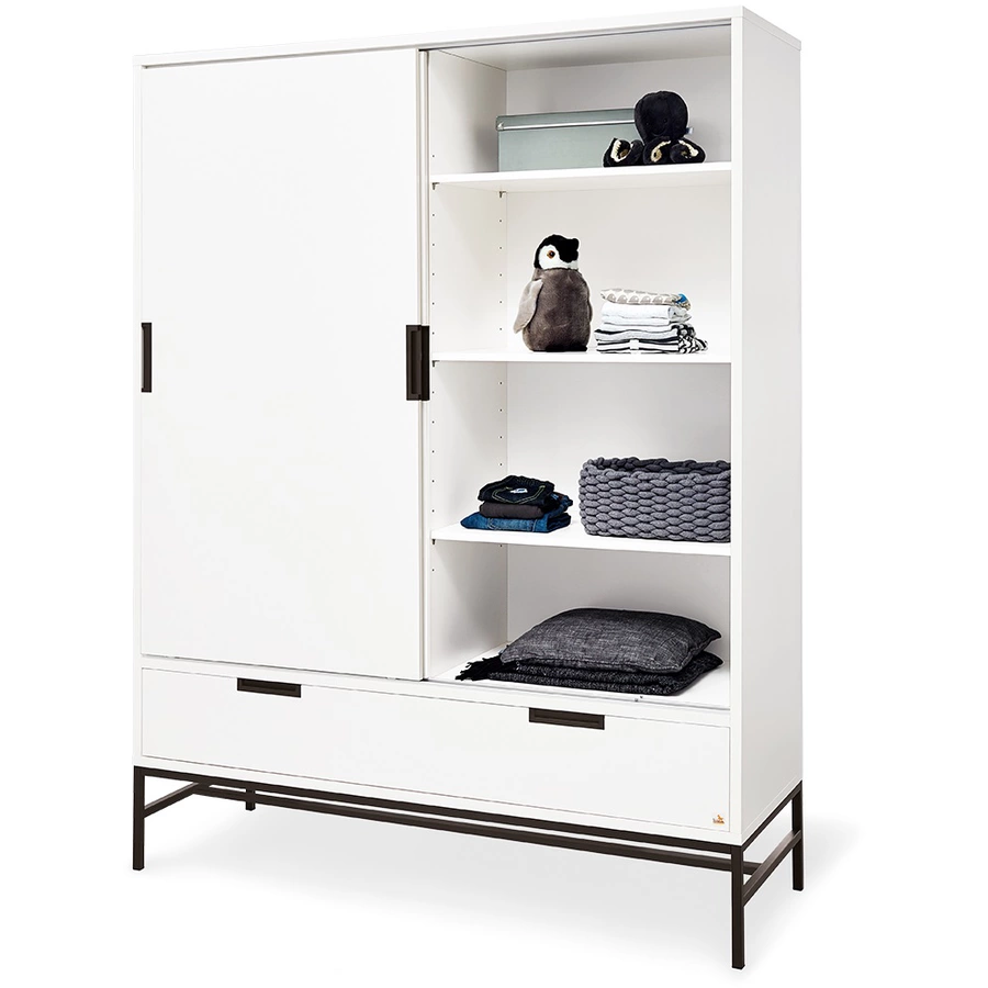 Pinolino Kleiderschrank Steel 2-türig