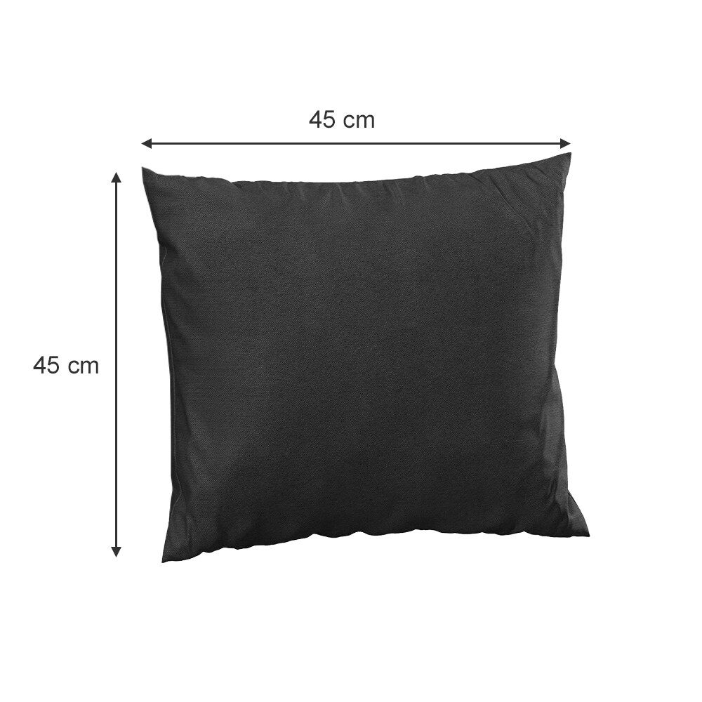 Vicco Loungekissen Palettenkissen Gartenkissen Anthrazit 4er Set Balkonkissen