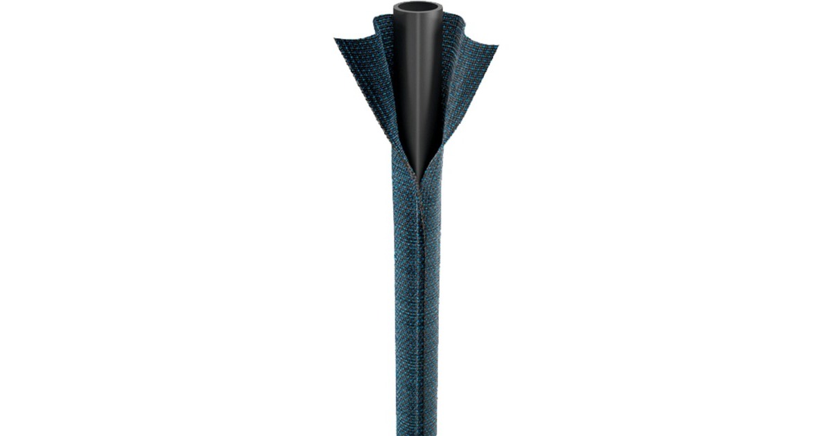 GARDENATextielslang Liano Xtreme 19 mm (3/4”), 20 m  (Donkergrijs/oranje)
