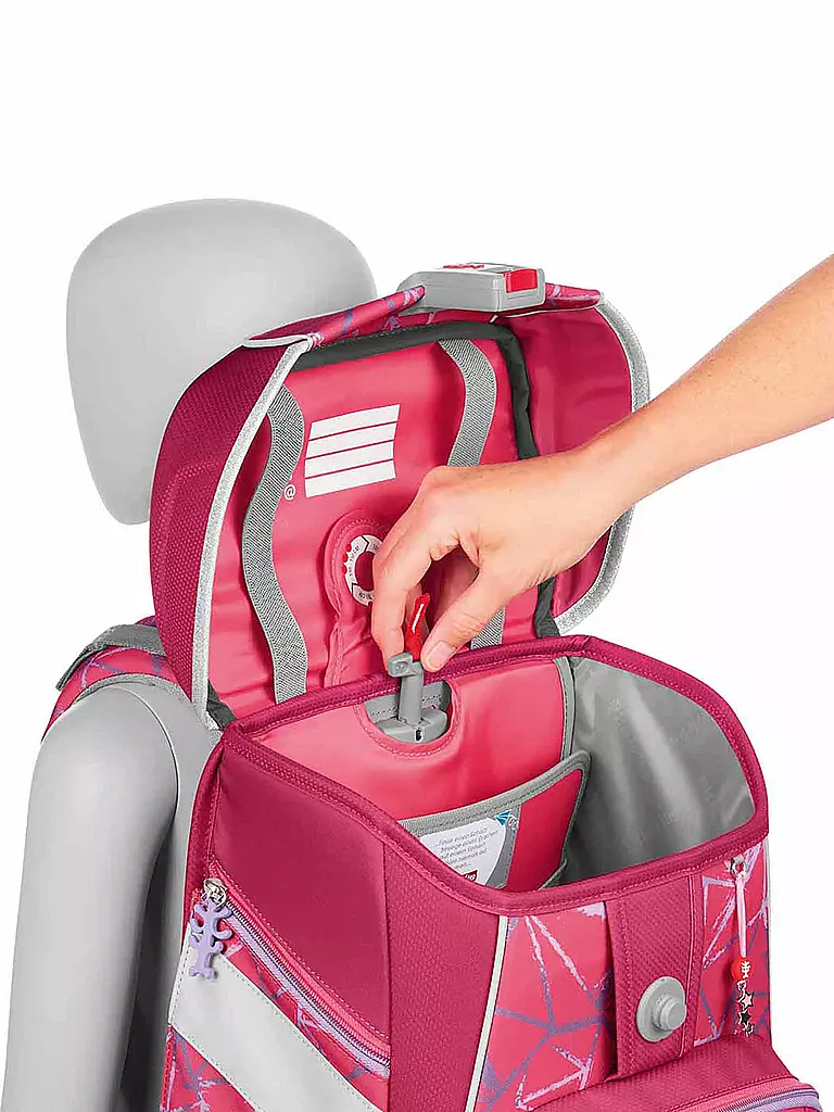 STEP BY STEP Schultaschen Set 5tlg - Space Star Stella pink