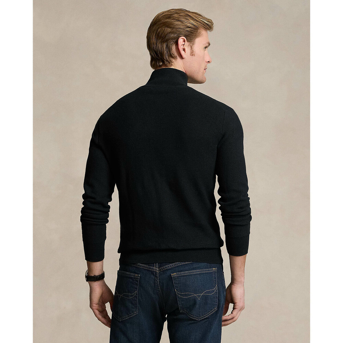 POLO RALPH LAUREN<br>Suéter com gola de marinheiro