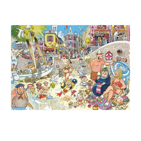 Jumbo Spiele Puzzle - Wasgij Retro Destiny 8: High Season! 1000 Teile