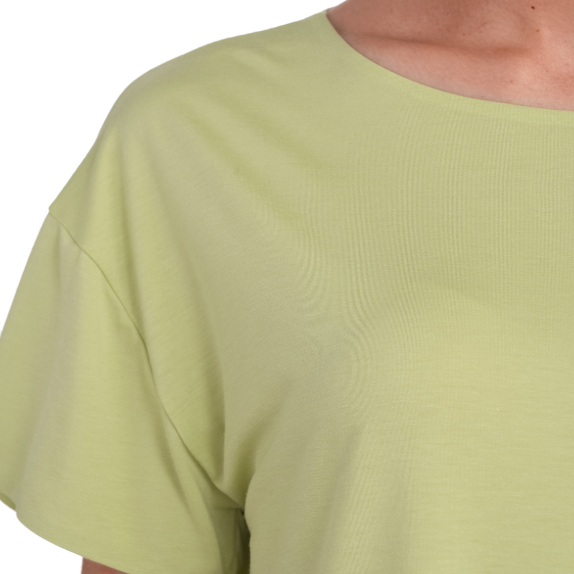 Gina Sports Damen Sport T-Shirt unifarben hellgrün