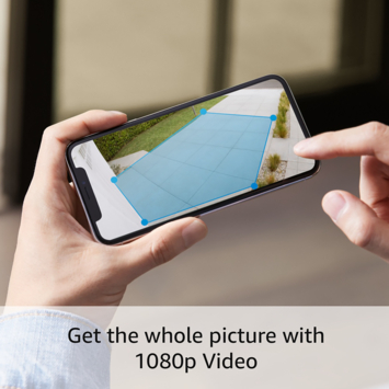 Ring Spotlight Camera Plus Battery Zwart