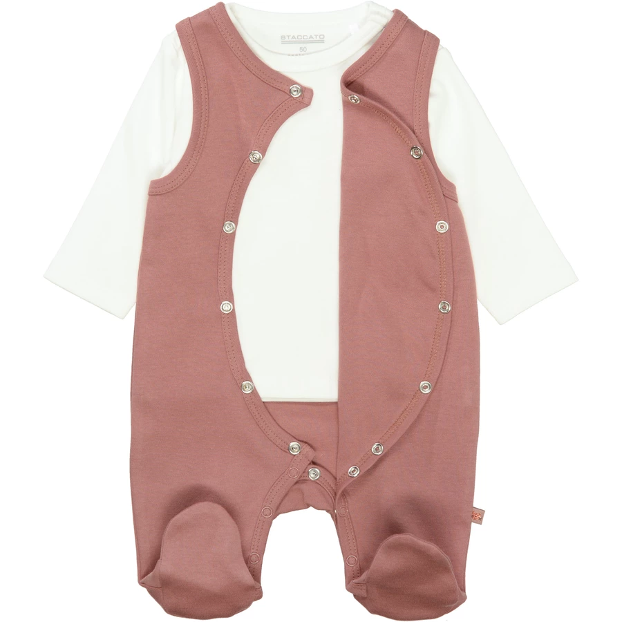 STACCATO Strampler+Shirt soft indian red
