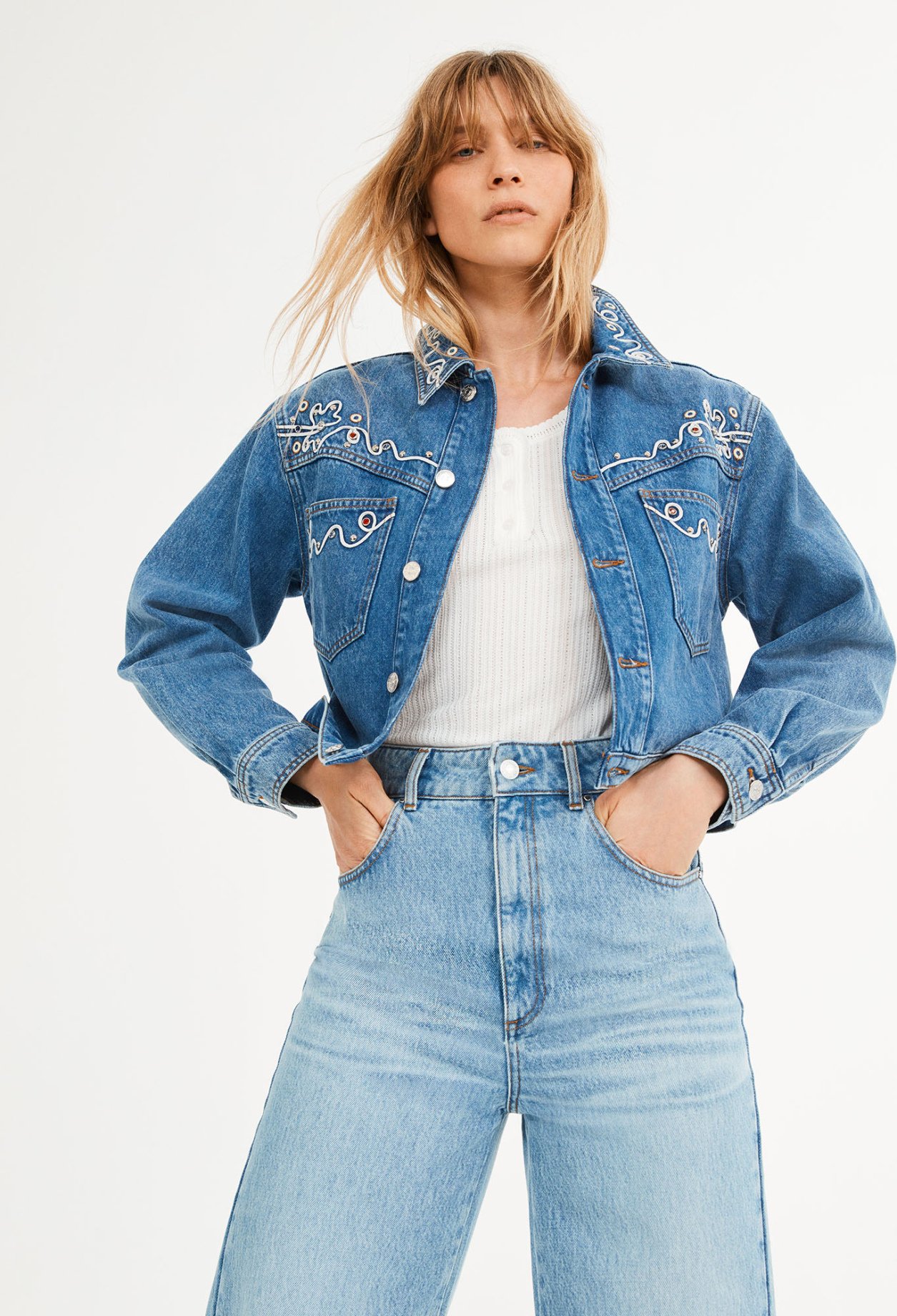 Blouson en denim