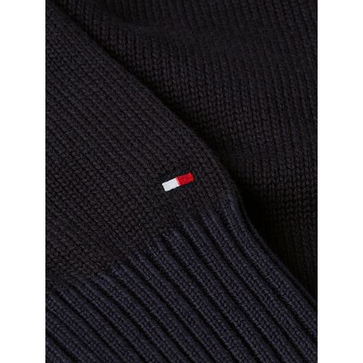 Tommy Hilfiger Mouline Zip Thru Striktrøje, Desert Sky/Aegean Sea, XXL