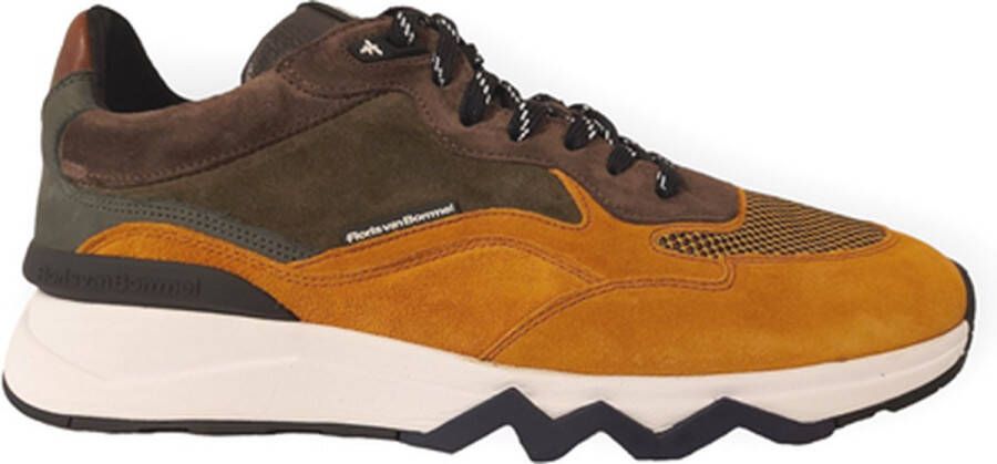 Floris van Bommel DE ZAGER 02.38 Volwassenen Lage sneakersVrije tijdsschoenen Geel