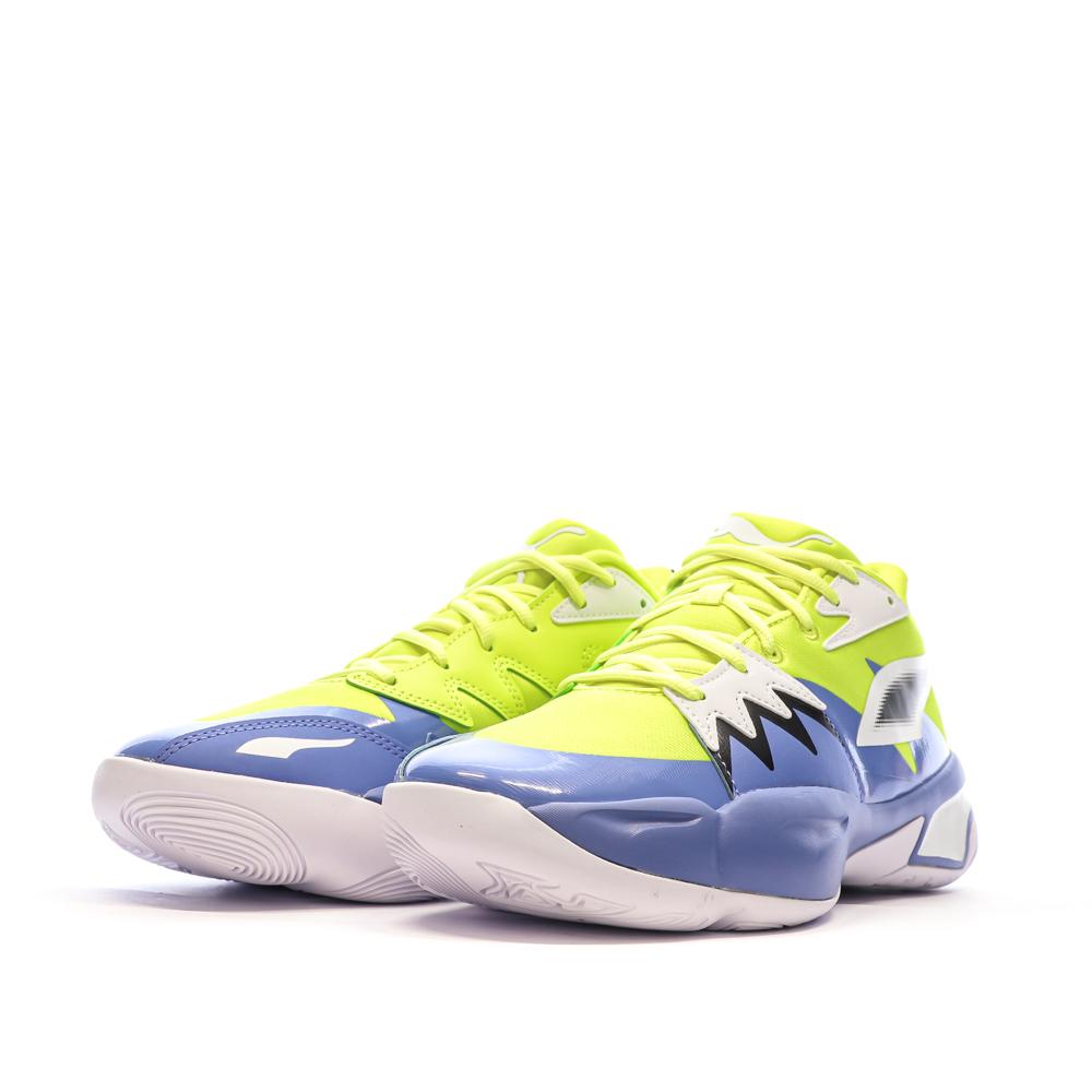 Puma Chaussures de baskets Bleu/Jaune Homme Puma Genetics