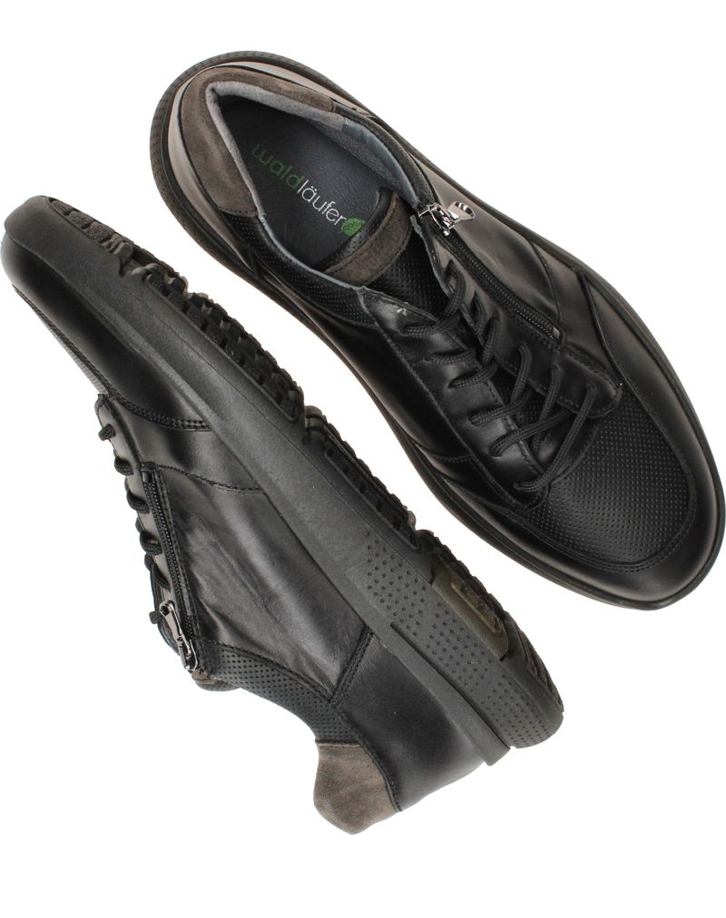 Waldlaufer Heiko Sneakers Zwart Heren