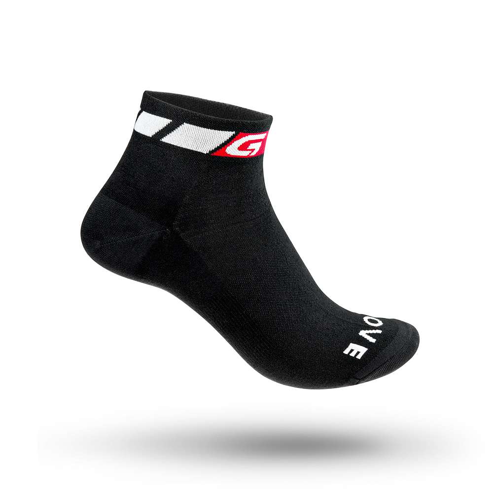 GripGrab Classic Summer Lage Sokken Zwart