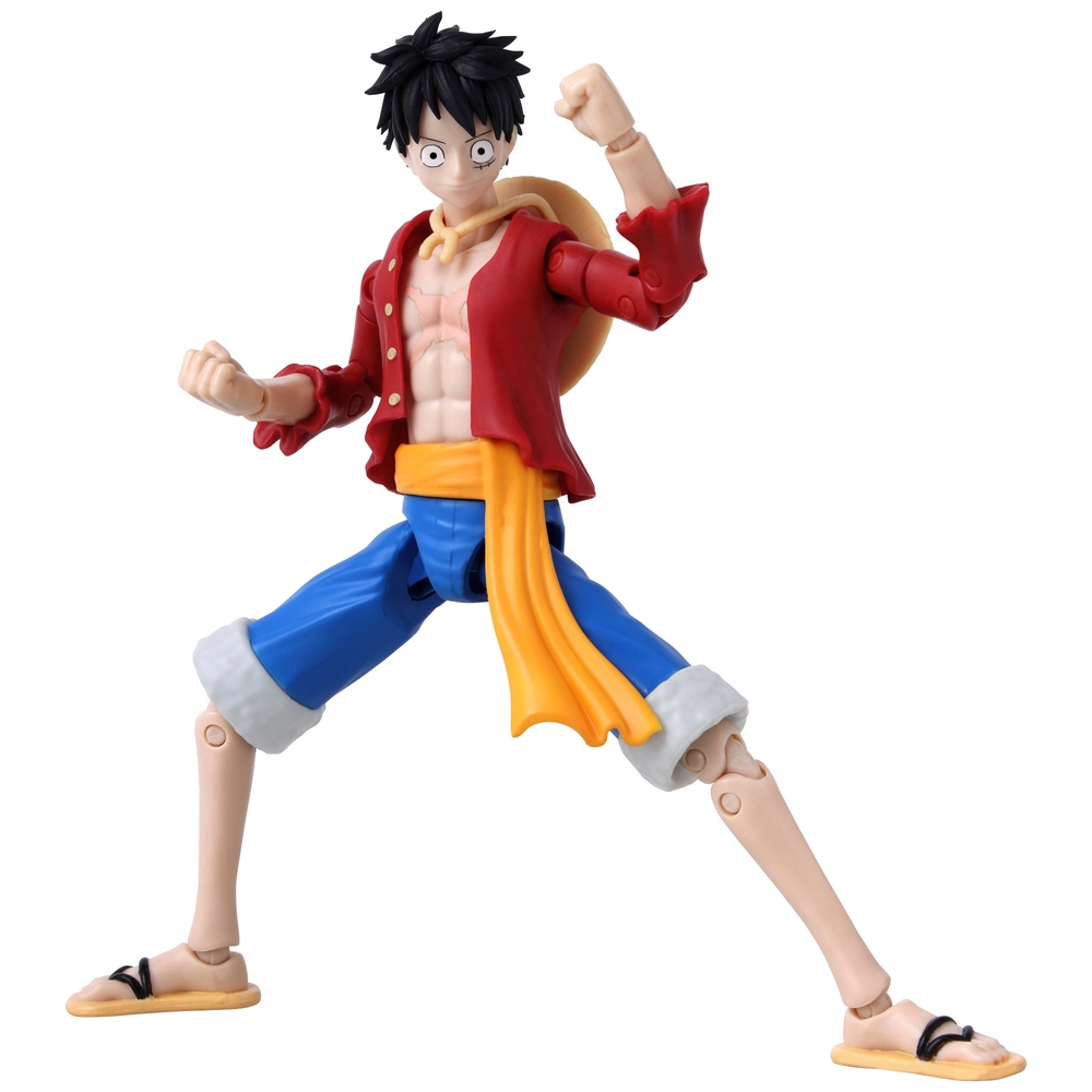 Anime Heroes 17cm One Piece Monkey D. Luffy Actionfigur