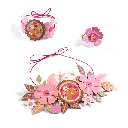 Djeco DIY: Schmucksets Zarte Medailllons