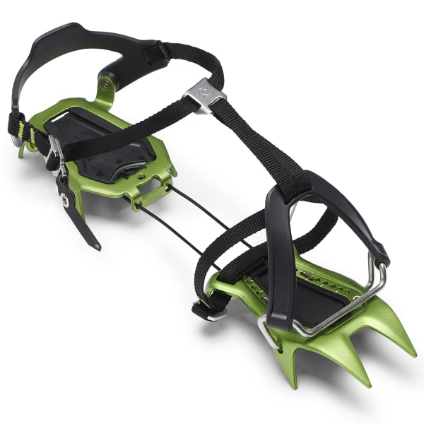 Crampon alpinisme BLACK DIAMOND NEVE STRAP ENVY GREEN