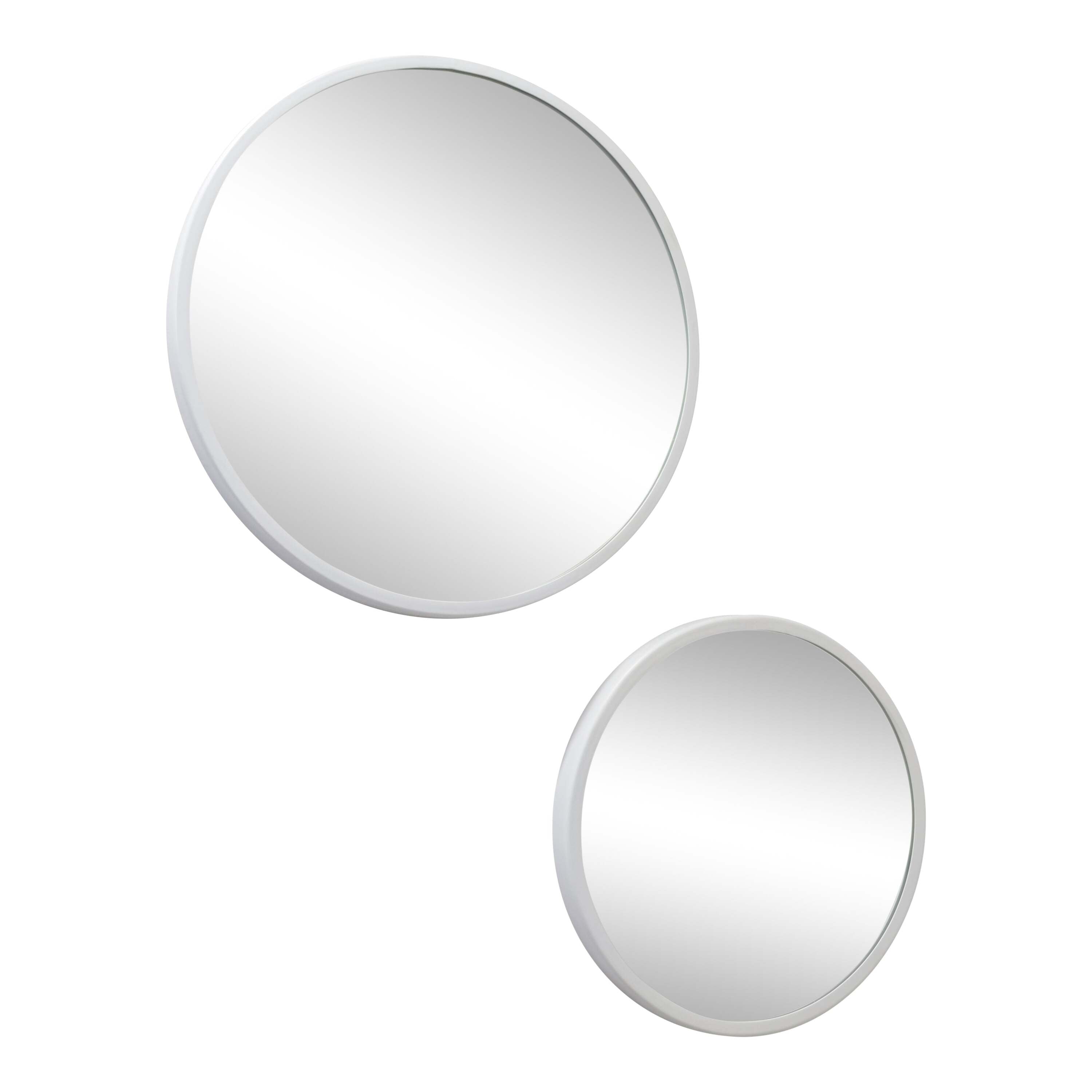 LOFT42 Mirror Spiegel Rond S Wit - Metaal - Ã35