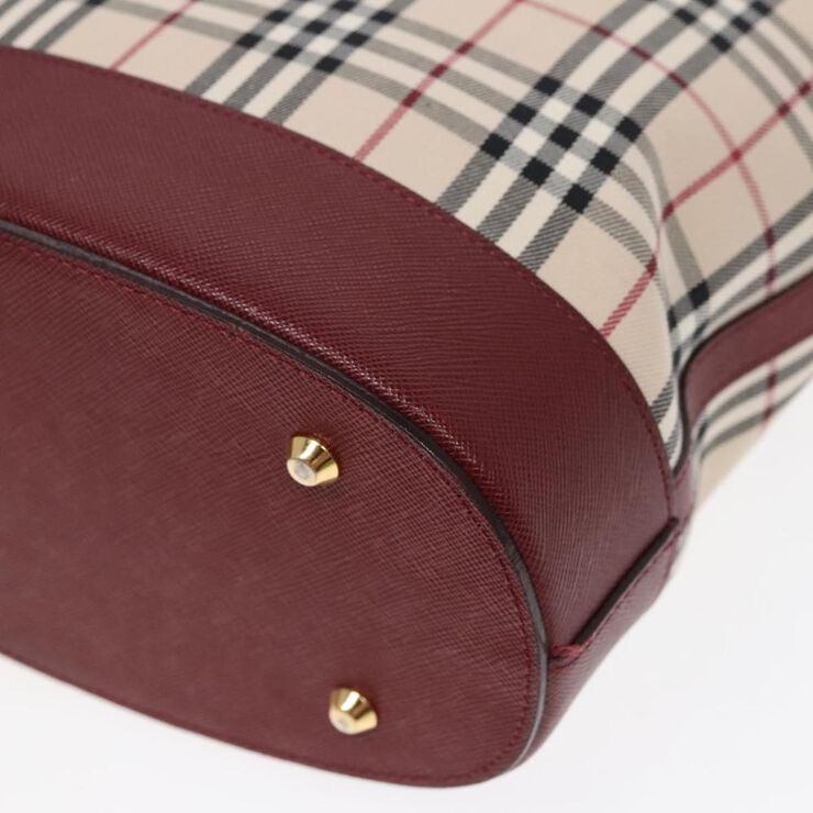 Burberry Vintage Burberry Shoulder Bag Beige