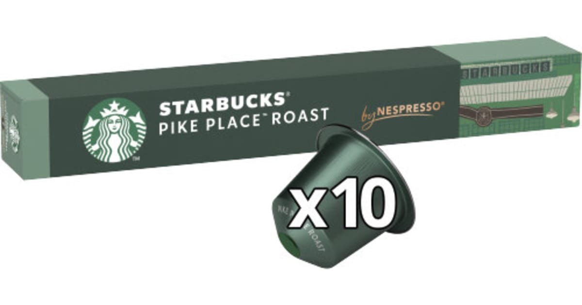 STARBUCKS Pike Place Roast Lungo Kaffee 10 Kapseln
